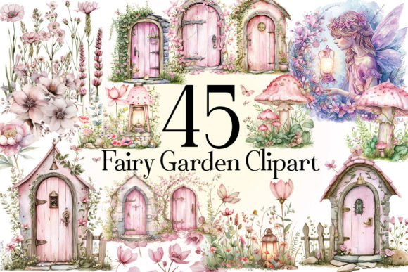 Enchanting Fairy Garden Clipart: A Designer’s Guide to Whimsical Florals