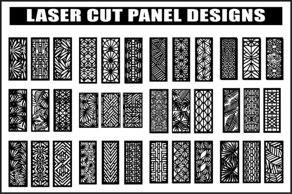 Exploring the Elegance of Black Floral Laser Cut Panel Designs