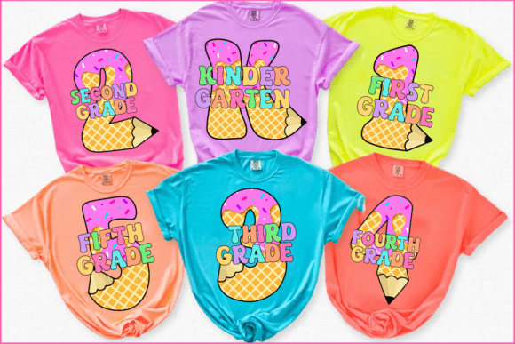 Sweeten Your Designs: Using the Ice Cream Back to School PNG Bundle